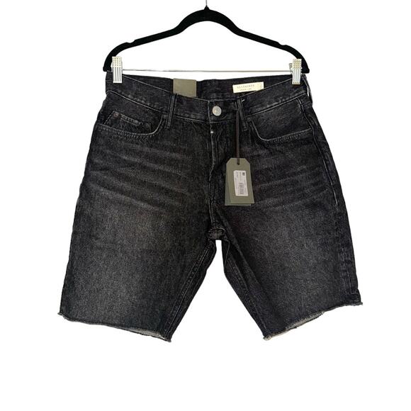 NWT All Saints Switch Skinny Raw Hem 30 in Washed Black - Picture 3 of 10